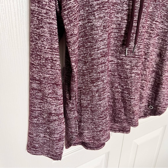 Calvin Klein Performance stretch purple Cowl neck Long Sleeves sweatshirt Size S - Picture 5 of 10